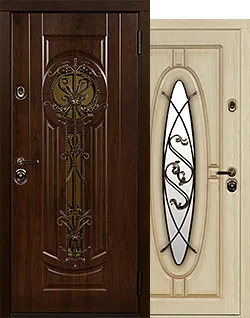 Каталог металлических дверей С ковкой